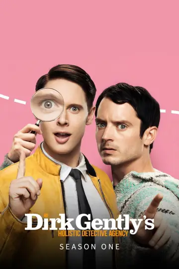 Poster for the TV series "Dirk Gently