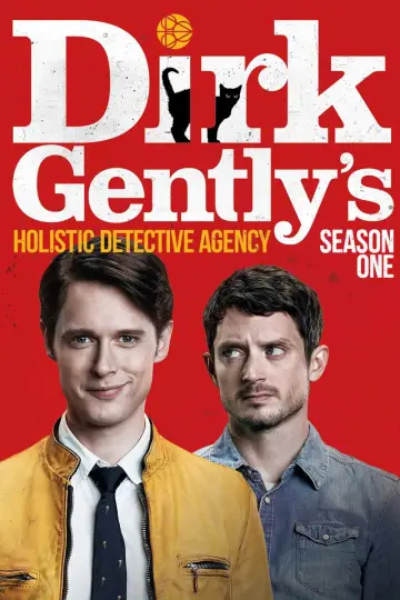 Poster for the TV series "Dirk Gently