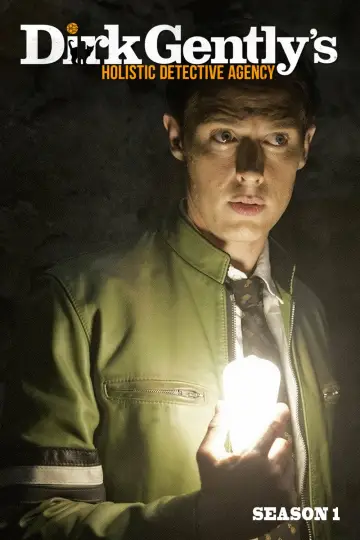 Poster for the TV series "Dirk Gently