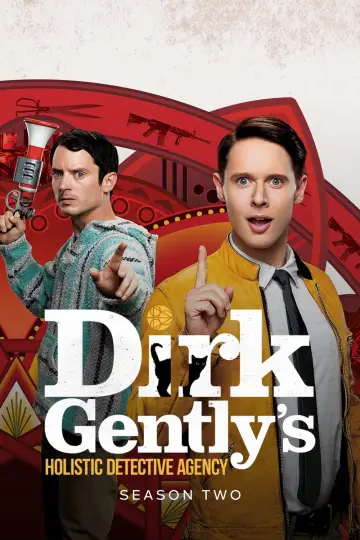 Poster for the TV series "Dirk Gently
