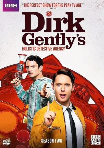 Poster for the TV series "Dirk Gently