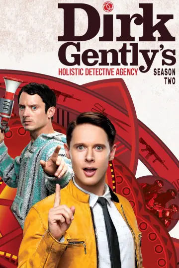 Poster for the TV series "Dirk Gently
