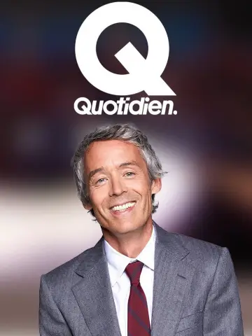 Poster for the TV series "Quotidien" #1613330