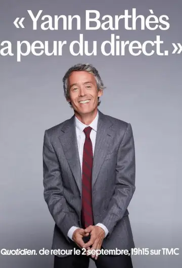 Poster for the TV series "Quotidien" #1613332