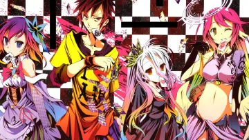 Backdrop к сериалу "No Game No Life" #1458435