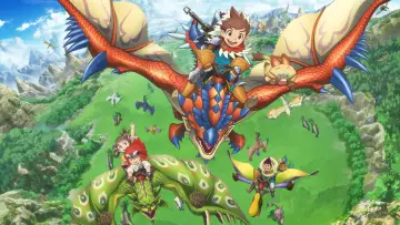 Backdrop for the TV series "Monster Hunter Stories: Ride On" #1364253