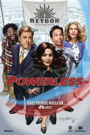 Poster for the TV series "Powerless" #1747634