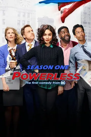 Poster for the TV series "Powerless" #1749046