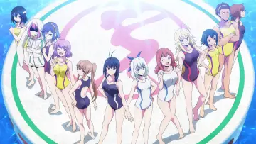 Backdrop for the TV series "Keijo!!!!!!!!" #1877885