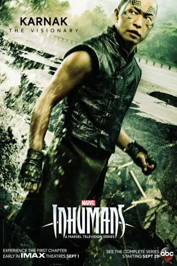 Poster for the TV series "Marvel