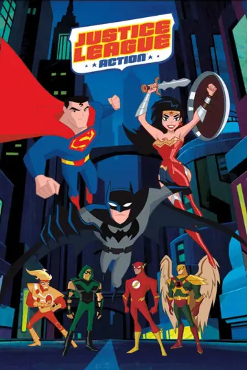 Poster к сериалу "Justice League Action" #1364988