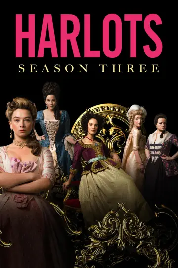 Poster for the TV series "Harlots" #1731197