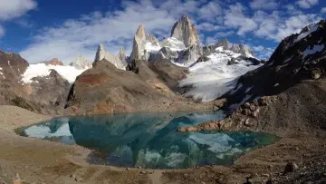 Backdrop for the TV series "Patagonia: Earth