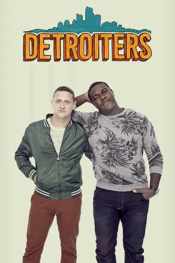 Poster for the TV series "Detroiters" #1898710