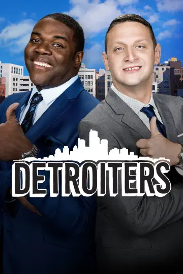 Poster for the TV series "Detroiters" #1898714