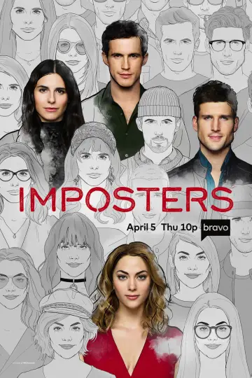 Poster for the TV series "Imposters" #1594848