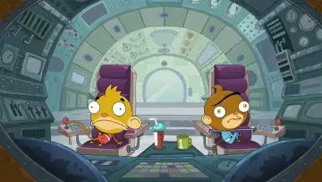 Backdrop for the TV series "Rocket Monkeys" #1438805