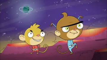 Backdrop for the TV series "Rocket Monkeys" #1438807