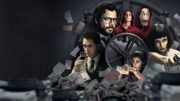 Backdrop for the TV series "Money Heist" #1319694