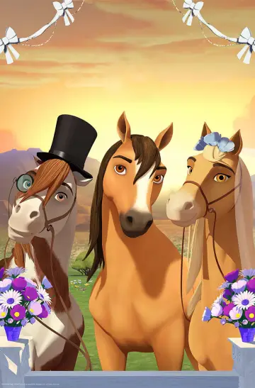 Poster for the TV series "Spirit: Riding Free" #1596129