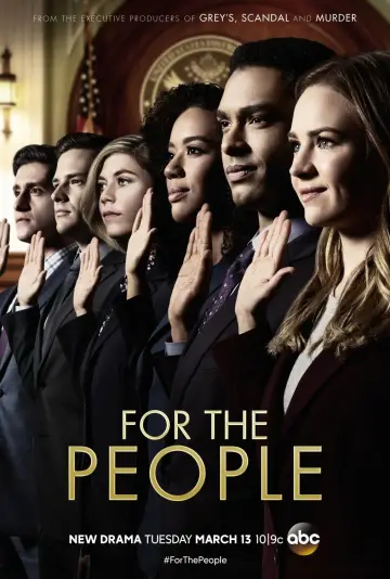 Poster for the TV series "For the People" #1598255
