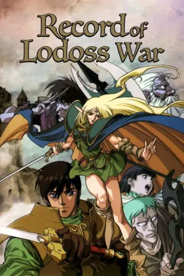 Poster for the TV series "Record of Lodoss War: Chronicles of the Heroic Knight" #1660991