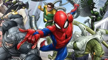 Backdrop for the TV series "Marvel