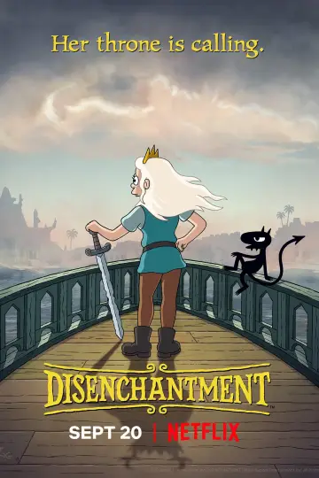 Poster к сериалу "Disenchantment" #1340777