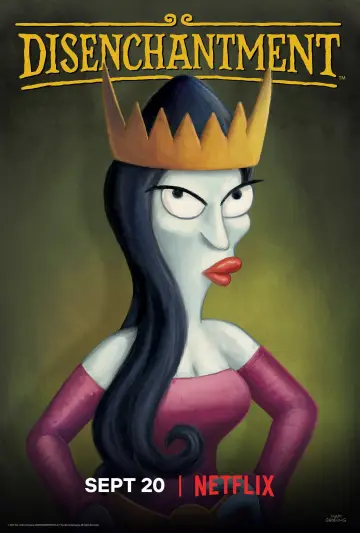 Poster к сериалу "Disenchantment" #1340780