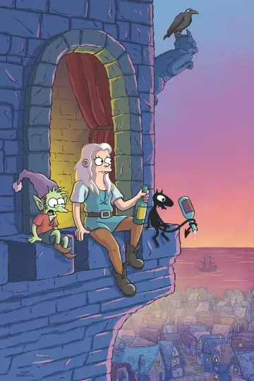 Poster к сериалу "Disenchantment" #1340784