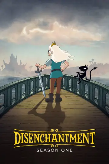 Poster for the TV series "Disenchantment" #1614336