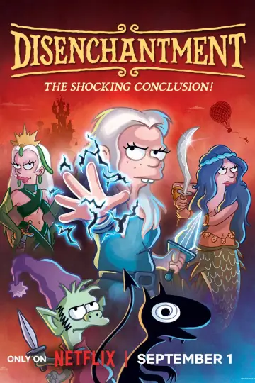 Poster for the TV series "Disenchantment" #1614356