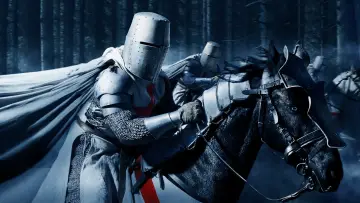 Backdrop for the TV series "Knightfall" #1467952