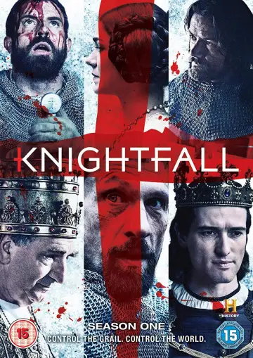 Poster for the TV series "Knightfall" #1467984