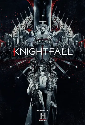 Poster for the TV series "Knightfall" #1733531