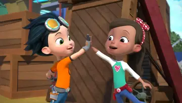 Backdrop for the TV series "Rusty Rivets" #1837602