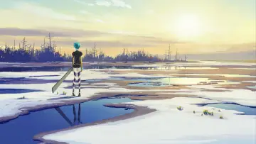 Backdrop for the TV series "Land of the Lustrous" #1603865