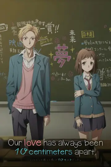 Our Love Has Always Been 10 Centimeters Apart. Poster