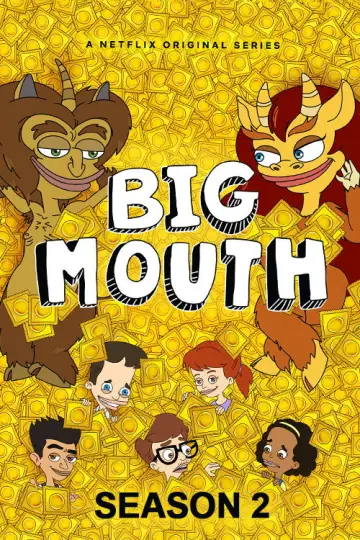 Poster for the TV series "Big Mouth" #1677665