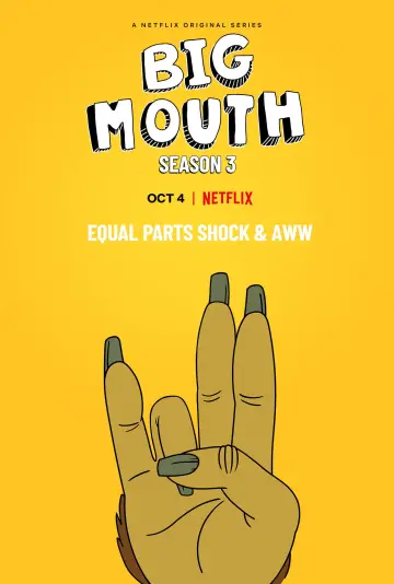 Poster for the TV series "Big Mouth" #1677671