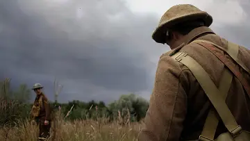 Backdrop for the TV series "The Great War: The People