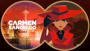 Backdrop for the TV series "Carmen Sandiego" #1821523