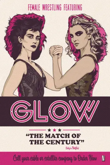 Poster к сериалу "GLOW" #1404513