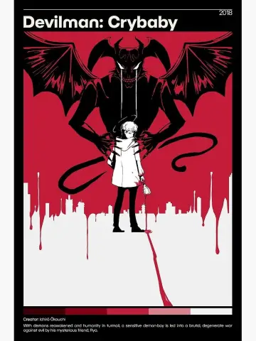 Poster к сериалу "Devilman Crybaby" #1460396