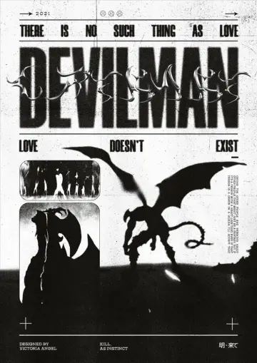 Poster к сериалу "Devilman Crybaby" #1460406