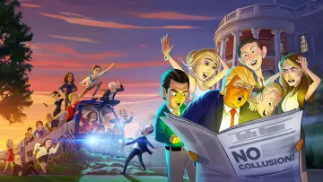 Backdrop for the TV series "Our Cartoon President" #1747284