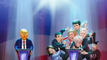 Backdrop for the TV series "Our Cartoon President" #1747285