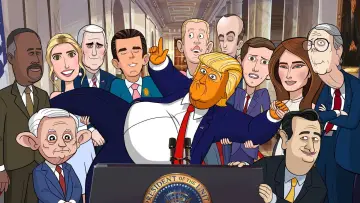 Backdrop for the TV series "Our Cartoon President" #1747287