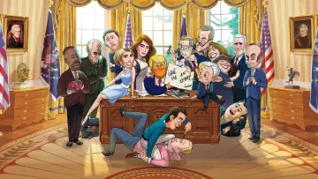 Backdrop for the TV series "Our Cartoon President" #1747288