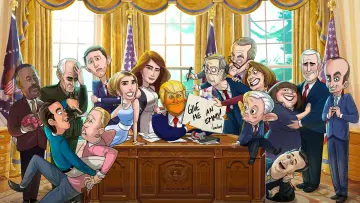 Backdrop for the TV series "Our Cartoon President" #1747289